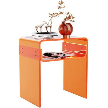 Imagem de Mesa final solaround, acrílico transparente, cabeceira de 2 camadas (l