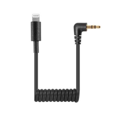 Imagem de Cabo adaptador Godox GAC-IC10 Lightning para 3,5 mm TRS para iPhone