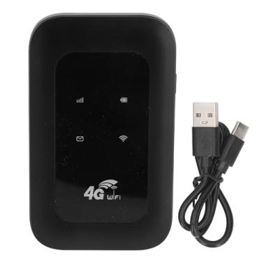 Imagem de 4G LTE Mobile WiFi Hotspot Router Portátil de alta velocidade para negócios de viagens de viagens ABS ABS 150Mbps 10 Conexões de usuários