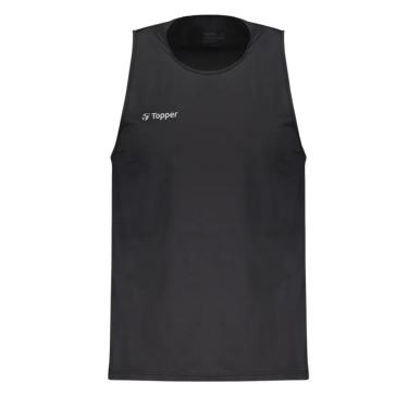 Imagem de REGATA TOPPER TREINO PERFORMANCE, PRETO, P