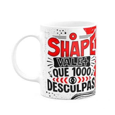 Imagem de JPS INFO, Caneca Fitness Academia - O shape vale mais