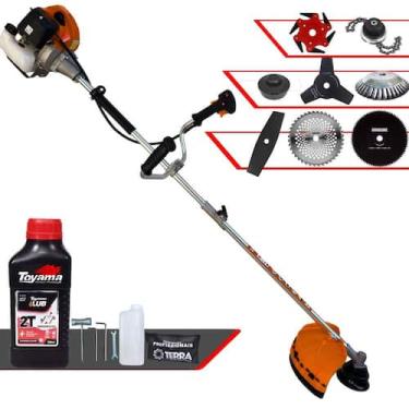 Imagem de Cortador de Grama Terra GRHB430 Bi-Partido À Gasolina 43cc 1,7HP 12000