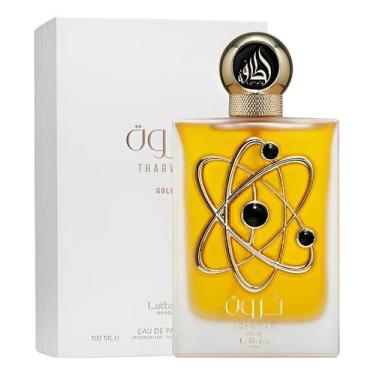 Imagem de Perfume Árabe Tharwah Gold Eua de Parfum 100ml Lattafa Feminino Origin