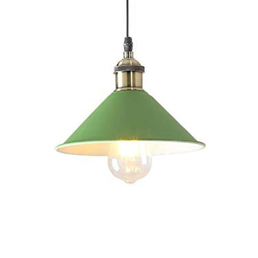 Imagem de CHENKUI Luminária pendente vintage industrial Macaron Abajur metal atmosfera luz de teto, base E26/E27 luminária de teto ajustável rústica para ilha de cozinha, restaurante, bar
