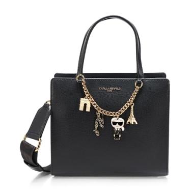 Imagem de Karl Lagerfeld Bolsa Paris Maybelle Choupette, preta/dourada