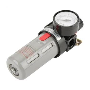 Imagem de 1 peça BFR2000 1/4 BFR3000 3/8 BFR4000 1/2 filtro de bomba de ar válvula redutora de pressão regulador separador de óleo-água para compressores (BFR4000)