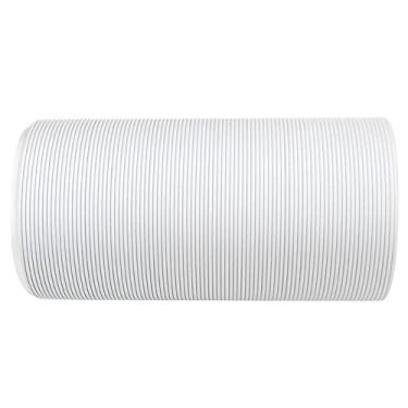 Imagem de Tubo de exaustão de ar condicionado Mangueira de exaustão de calor extensível Rosca direita Tubo corrugado de aço espessado para ventilação AC portátil 2m Material PP