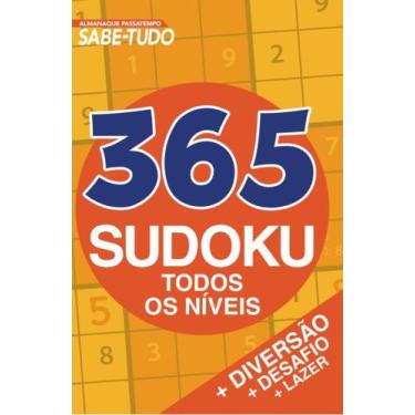 Imagem de Livro - Almanaque Passatempo - Sabe tudo - 365 Sudoku - Todos os nívei