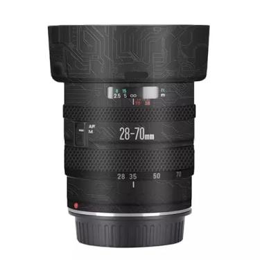 Imagem de EF 28-70 3.5-4.5 II Capa de lente película antirarranhões adesivo protetor de corpo película protetora decalque para Canon EF 28-70mm F3.5-4.5 II (branco circuito)