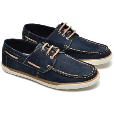 Imagem de Docksider Sapatênis Masculino Casual em Couro Confortável 37 ao 45-Masculino