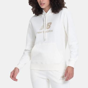 Imagem de Blusa Moletom New Balance Essentials Basic c/ Capuz Feminina-Feminino