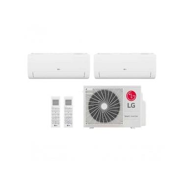 Imagem de Ar Condicionado Multi Split Inverter 2 Ambientes (Hiwall 2X 9.000BTUS) Quente/Frio WiFi Integrado 220V