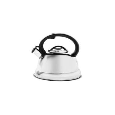 Imagem de Chaleira de Inox com Indução e Apito Brinox Roma 2,7 Litros Inox