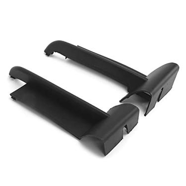 Imagem de aqxreight 2 Peças Grade do Pára-choque Dianteiro Esquerdo Direito ABS Preto 51117056093 Substituição para 745Li Base 2002-2005 Maravilhoso para Base do Pára-choque Com Número de Especificações