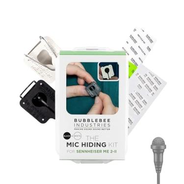 Imagem de Kit de ocultação para microfones Sennheiser ME 2-II Lavalier - Reduz o ruído do vento - Inclui capas Lav invisíveis, corretivo Lav, fita lav, fita adesiva, capa de acessório para microfone
