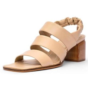 Imagem de Sandalia Carrano Triple Tiras Couro 911003 ORIGINAL-Feminino