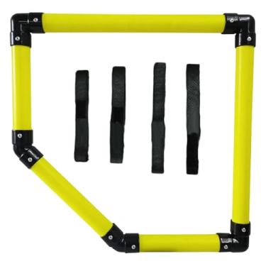 Imagem de menolana Alvo de canto para gol de futebol, equipamento de treinamento de futebol, fácil de colocar e remover, Alvo Duplo