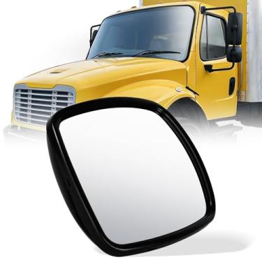Imagem de High Soar Espelho retrovisor inferior preto aquecido espelho grande angular para caminhão FREIGHTLINER M2 2004-2016