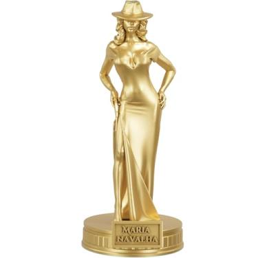 Imagem de Estátua Maria Navalha Imagem Umbanda Candomblé (Cor Ouro)