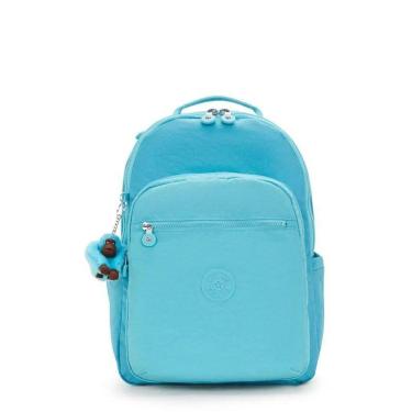 Imagem de Mochila Kipling Seoul Azul Turquesa-Unissex