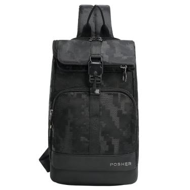 Imagem de Mochila Avante Transversal Preto - Posher-Unissex