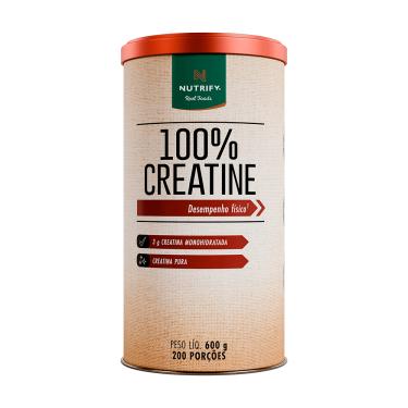 Imagem de Creatina monohidratada - 100% Creatine Lata - 600g