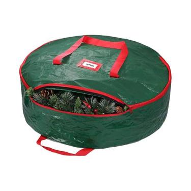 Imagem de Bolsa De Armazenamento Grande Para Guirlanda De Natal Redonda, Imperme