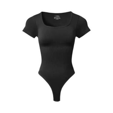 Imagem de Macacão De Yoga plus Size Para Mulheres, Sem Costura, Decote Quadrado,