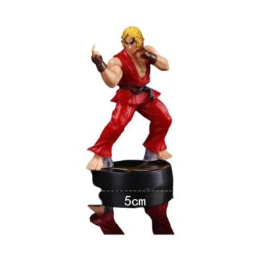 Imagem de Figura De Ação Anime Ken Masters Hoshi Ryu Em PVC, Boneco Street Fight