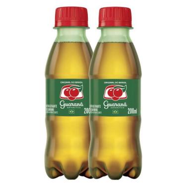 Imagem de Kit 2 Refrigerante Guaraná Antarctica 200ml