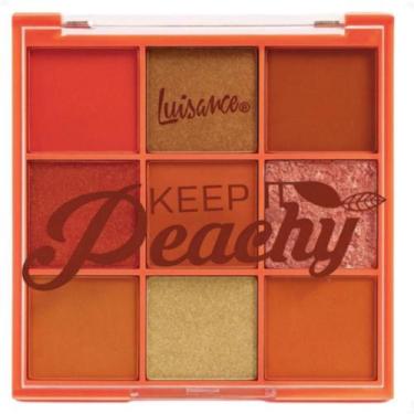 Imagem de Paleta De Sombras Luisance Keep It Peachy L3276