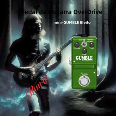 Imagem de Pedal De Guitarra Elétrica OverDrive Rowin Gumble Dumble Com Efeitos D