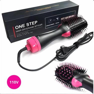 Imagem de Escova Secadora 1200W 4 Em 1 Para Cabelos Longos e Sedosos 110V - Basi