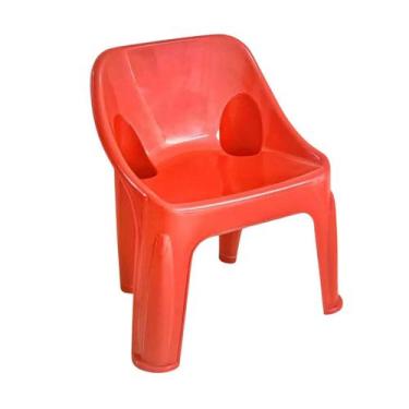 Imagem de Mini Cadeirinha Poltrona Infantil até 80kgs Resistente - Jr, Vermelho