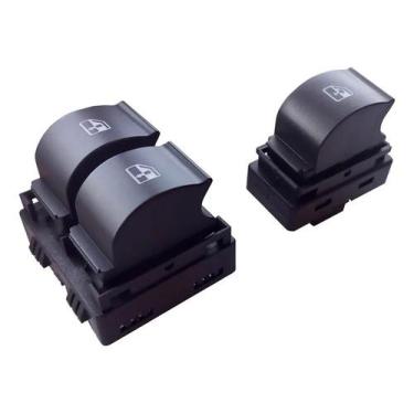 Imagem de Par De Botões Vidro Elétrico Palio Punto Grand Siena Idea - Congratula