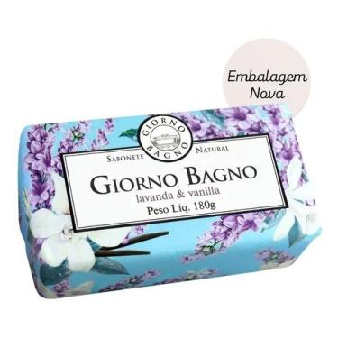 Imagem de Sabonete Em Barra 100% Vegetal Giorno Bagno Lavanda e Vanill - Congrat