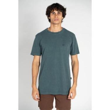 Imagem de Camiseta Billabong M/C Essential lII WW Verde Escuro Camiseta Billabong M/C Essential I...