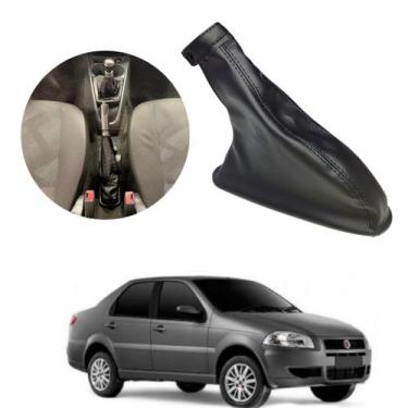 Imagem de Coifa Alavanca Freio de Mão Fiat Siena ELX Tretafuel 2007 2008 2009 20
