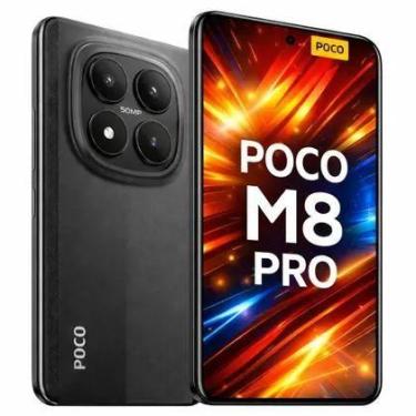 Imagem de Xiaomi POCO M8 Pro 256GB 8GB RAM Alto Desempenho Smartphone 2026 PRETO