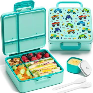 Imagem de Lancheira Infantil Fimibuke Bento 41 Oz - 4 Compartimentos (3+)