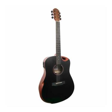Imagem de Violão Eletroacústico Giannini Acoustik Gdh Ceq C/Capa Cor:Satin Black