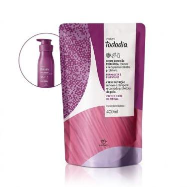 Imagem de Refil Creme Nutritivo para o Corpo Tododia Ameixa e Flor de Baunilha 4
