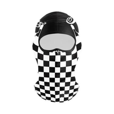 Imagem de Máscara Facial Completa Respirável Para Motociclistas Com Proteção Sol