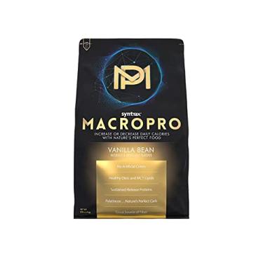 Imagem de Syntrax MacroPro, Whey Protein, Naturalmente e Artificialmente Saborizado, Lipídios Oleicos e MCT Saudáveis, Feijão de baunilha, 2,3 kg