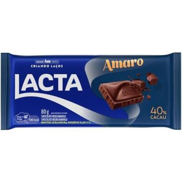 Imagem de Chocolate Barra Lacta 80G Amaro