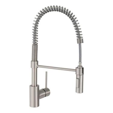 Imagem de Torneira Cozinha Premium Gourmet Metal Escovado Monocomando