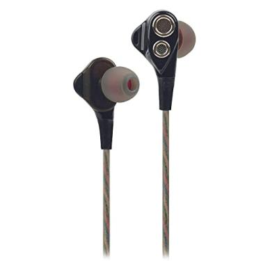Imagem de Fone de ouvido quad-x oex, microfones e fones de ouvido, preto.