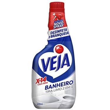 Imagem de Spray Tira Limo Veja Banheiro X14 500ml Refil