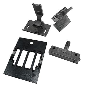 Imagem de Conjunto Chapa Dente Calcador Pespontadeira 2Ag Ponto Fixo