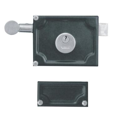 Imagem de Fechadura para Portão de Sobrepor 100mm MGM Preto